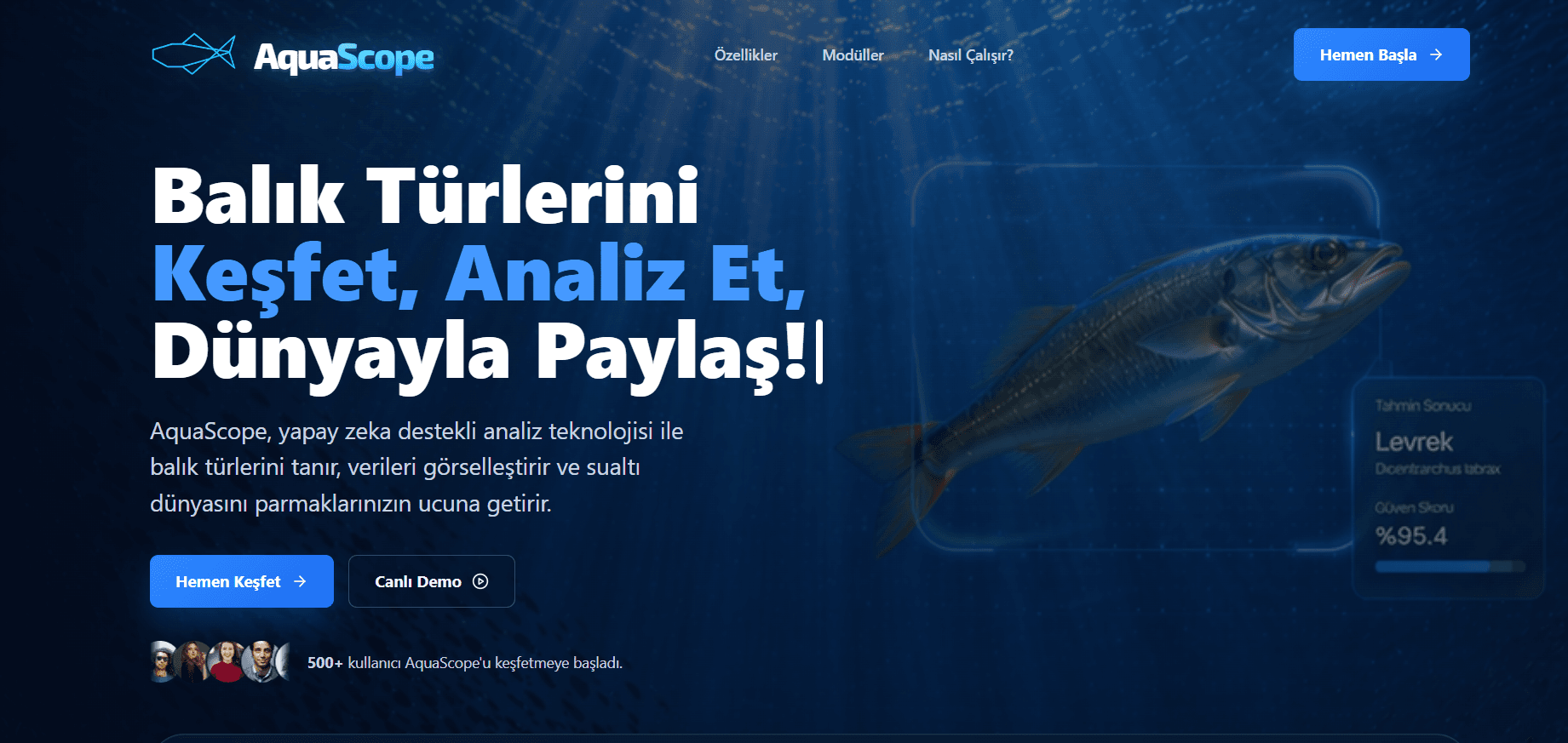 AquaScope project preview 1